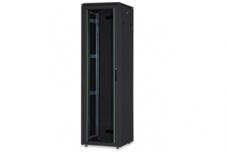 DIGITUS Síťový stojan 26U, Unique Series 1342x600x600 mm, barva černá (RAL 9005)