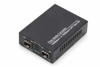 DIGITUS Professional Gigabit Multimode/Singlemode Media Converter SFP