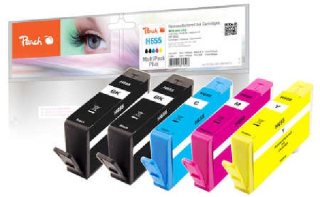 PEACH kompatibilní cartridge HP No 655 MultiPack Plus, InkLevel, 2x19, 3x12 ml.