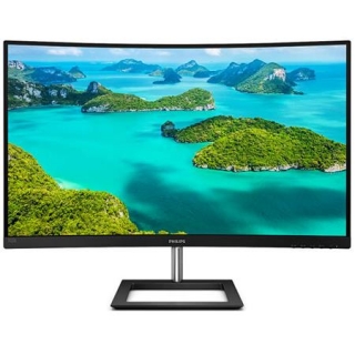 Philips LCD 322E1C 31,5" zakřivený 16:9 VA/1920x1080@75Hz/4ms/3000:1/250 cd/m2/D-Sub/HDMI/DP/VESA/Flicker-free