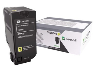 CX/CS/ 727,728 Yellow Toner Cartridge 75B0040 - 10 000 str.