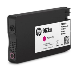 HP 963XL High Yield Magenta Original Ink Cartridge - 1600 stran pro OJ 9010, 9013,9020