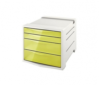 Zásuvkový box Esselte Colour'Ice, žlutý