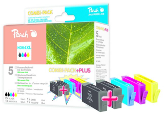 PEACH kompatibilní cartridge HP C2P05AE, No 62XL, black