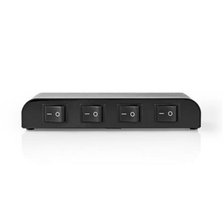 Nedis ASWI2604BK - Ovládací Panel Reproduktoru | 4cestný | Svorka | Černý
