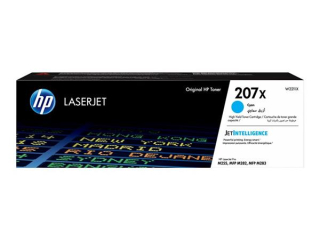 HP 207X High Yield Cyan Original LaserJet Toner Cartridge Pro M255/MFP M282/ M283