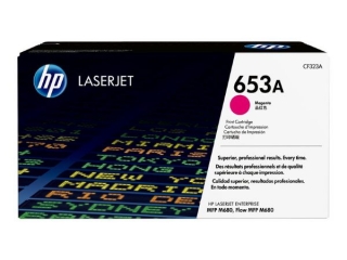 HP 653A Purpurová originální tonerová kazeta LaserJet pro HP Color LaserJet Enterprise MFP M680