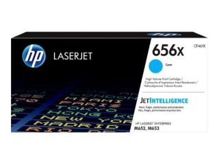 HP 656X Azurová originální tonerová kazeta LaserJet s vysokou výtěžností pro HP Color LaserJet Enterprise M652 / M653