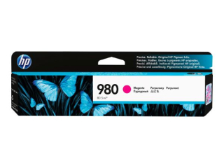 HP 980 Purpurová originální inkoustová kazeta pro HP Officejet Enterprise Color MFP X585dn/f/Flow MFP X585z/X555dn/xh