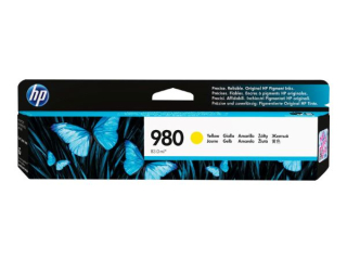 HP 980 Žlutá originální inkoustová kazeta pro HP Officejet Enterprise Color MFP X585dn/f/Flow MFP X585z/X555dn/xh