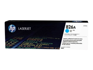 HP 826A Azurová originální tonerová kazeta LaserJet pro HP Color LaserJet Entserprise M855 Series