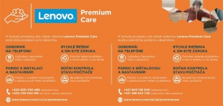 Lenovo rozšíření záruky Lenovo CONS Mainstream NTB PREMIUM CARE 2r on-site NBD (z 2r carry-in)
