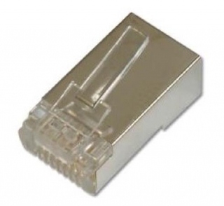 PremiumCord Konektor RJ 45 stíněný, Cat6