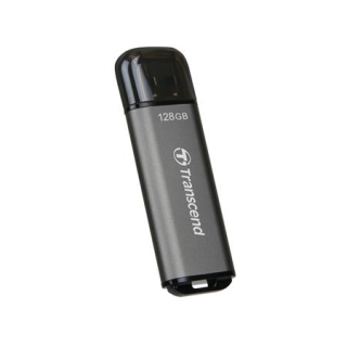 Transcend 128GB JetFlash 920, USB 3.0 (3.2 Gen 1) flash disk, 420MB/s R, 400MB/s W, vesmírně šedý