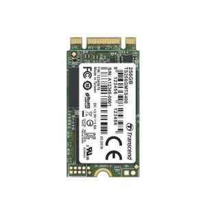 TRANSCEND MTS400 256GB SSD disk M.2 2242, SATA III 6Gb/s (MLC), 530MB/s R, 470MB/s W