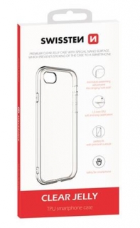 SWISSTEN POUZDRO CLEAR JELLY APPLE IPHONE 5/5S/SE TRANSPARENTNÍ