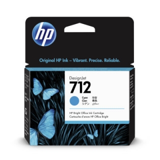 HP 712 29-ml Cyan DesignJet Ink