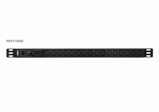 Aten PE0116S základní 0U PDU s přepěťovou ochranou 10A Vstup C14 výstup 16x C13