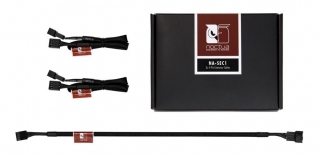 NOCTUA NA-SEC1 4-Pin Extension Cables - sada 3ks