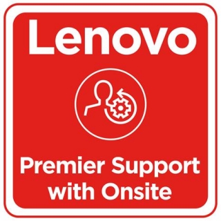 Lenovo rozšíření záruky 5Y Premier Support with Onsite Upgrade from 3Y Depot/CCI