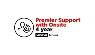 Lenovo rozšíření záruky 4Y Premier Support with Onsite Upgrade from 3Y Depot/CCI