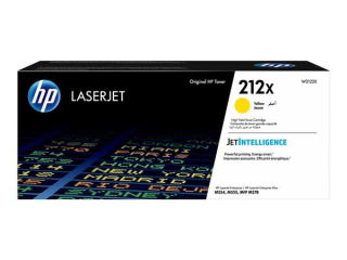 HP 212X High Yield Yellow Original LaserJet Toner Cartridge (10,000 pages)