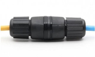 Stíněná vodotěsná RJ45 kabelová spojka Cat6, krytí IP-67