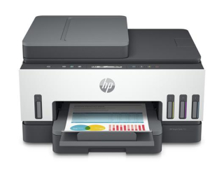 HP All-in-One Ink Smart Tank 750 (A4, 15/9 ppm, USB, Wi-Fi, Print, Scan, Copy, ADF)