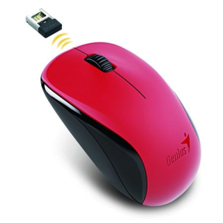 GENIUS NX-7000/ 1200 dpi/ Blue-Eye senzor/ bezdrátová/ červená