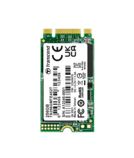 TRANSCEND MTE452T 256GB 3K P/E SSD disk M.2 2242, PCIe Gen3 x2 NVMe 1.3 (3D TLC), 1700MB/s R, 1250MB/s W