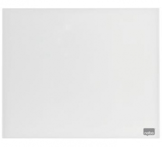 Skleněná zářivě bílá tabule Nobo 450 x 450 mm