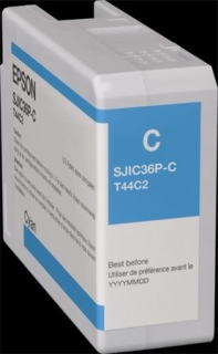 EPSON cartridge T44C2 cyan (C6500/C6000)