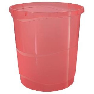 Odpadkový koš Esselte Colour'Breeze, 14 l, korálová