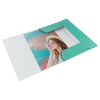 Desky na dokumenty Esselte Colour'Breeze, kartonové, svěží zelená