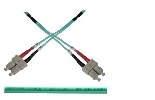 OPTIX LC-LC Optický patch cord 50/125 0,5m Duplex OM3