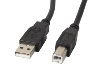 LANBERG USB-A(M)->USB-B(M) 2.0 CABLE 3M BLACK