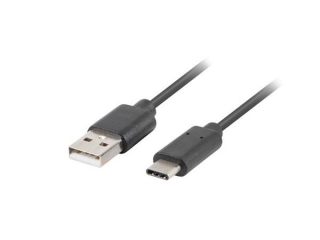 LANBERG USB-C(M)->USB-A(M) 2.0 CABLE 1.8M BLACK QC 3.0