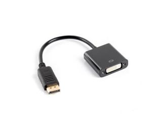 LANBERG DISPLAYPORT(M) 1.2->DVI-I(F)(24+5) ADAPTER DUAL LINK