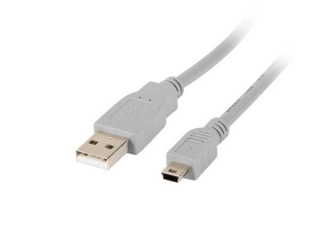LANBERG USB MINI(M)->USB-A(M) 2.0 CABLE 1.8M GREY (CANON)