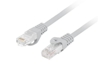 LANBERG Patch kabel CAT.6 UTP LSZH CU 2M šedý Fluke Passed