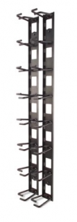 Vertical Cable Organizer, 8 Cable Rings, Zero U (AR8442)