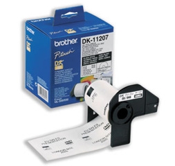 Brother - DK-11207 (papírové / CD, DVD štítek-100 ks)