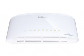 D-Link DGS-1008D/E 8-Port 10/100/1000Mbps Copper Gigabit Ethernet Switch