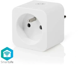 Nedis WIFIP121EWT - WiFi Chytrá Zásuvka |Typ E (CEE 7/6)| -10 - 45 °C | Android™ / IOS | Bílá