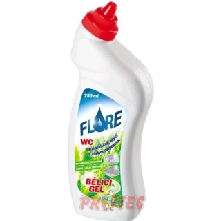 FLORE WC 750 ml gelový čistič bělící