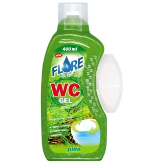 FloreHome WC gel 400 ml borovice s košíčkem