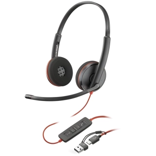Poly BLACKWIRE 3220, USB-C, USB-C/A