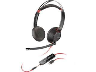 Poly BLACKWIRE 5220, USB-C, USB-C/A