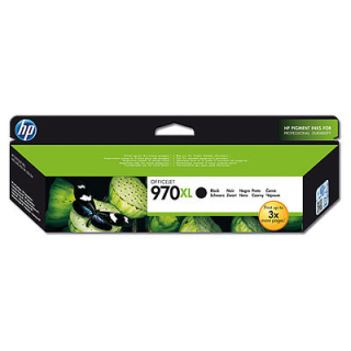 HP CN625AE Ink Cart No.970XL pro OJ Pro X451,X551dw,X476/X576dw, 9200str.,  Black
