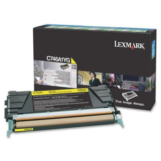 C746, C748 Yellow Return Program Toner Cartridge (7K)